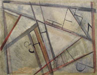 Kiril ZDANEVICH - Futuristic composition (2). Details...